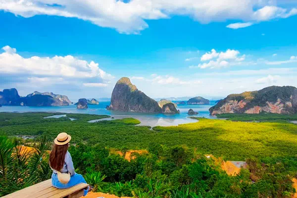 Tour to Phang Nga, Samet Nangshe, and the Airplane Beach in Phuket