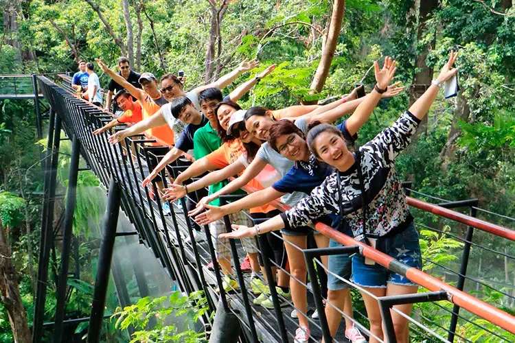 Hanuman World Zipline in Phuket view 2