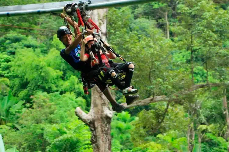 Hanuman World Zipline in Phuket view 3