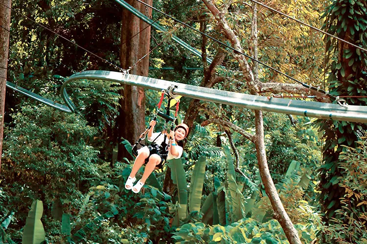 Hanuman World Zipline in Phuket view 7