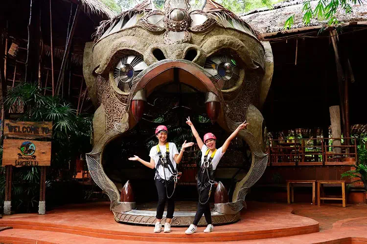 Hanuman World Zipline in Phuket view 11